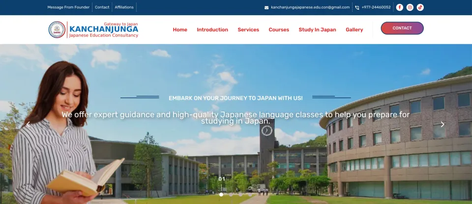 Kanchanjunga Consultancy - Corporate Website
